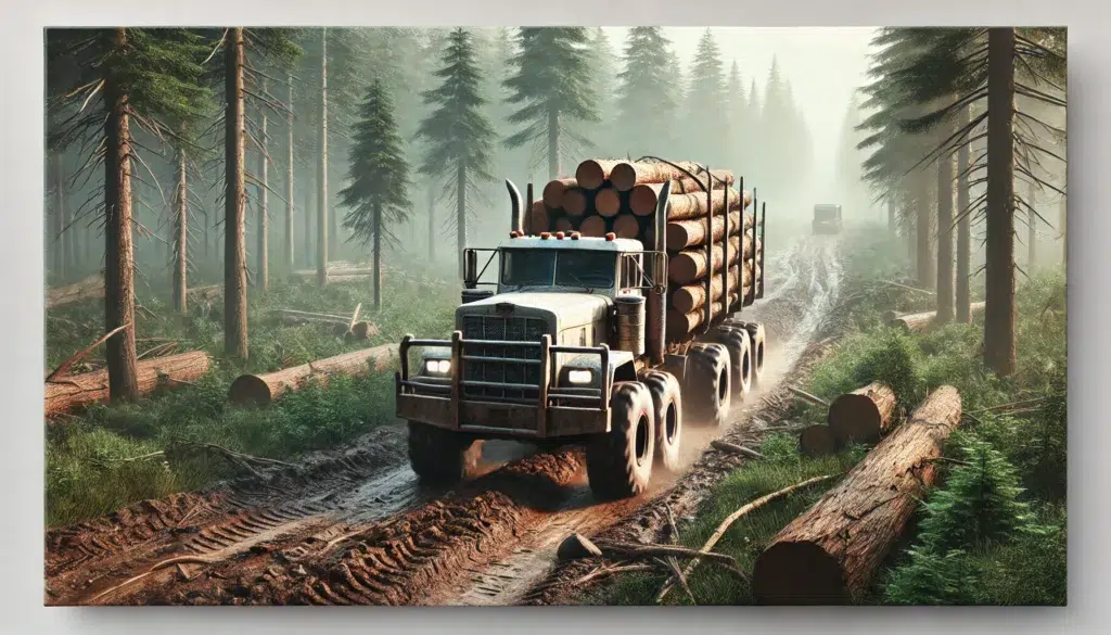 Logging truck insurance